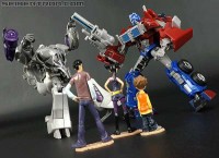 Transformers News: New Toy Galleries: Transformers First Edition Optimus Prime and Megatron Entertainment Pack