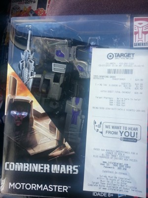 Transformers News: Transformers Generations Combiner Wars Motormaster at US Retail