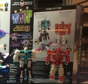 Transformers News: Titans Return Wingspan and Cloudraker revealed as a 2-pack