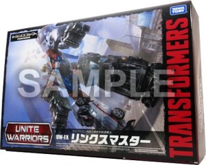 Transformers News: Takara Transformers Unite Warriors Lynxmaster Box Art