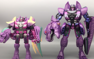 Transformers News: Video Review for Transformers Kingdom Leader T-Rex Megatron