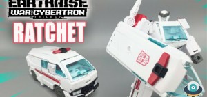 Transformers News: New Video Review of Transformers Earthrise Deluxe Class Ratchet