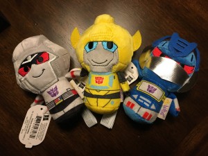 Transformers News: Transformers Itty Bittys Plush Spotted at Hallmark