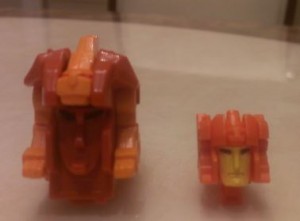 Transformers News: Pictorial Review of Titans Return Sawback with Comparison to G1 Lione