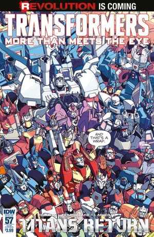 Transformers News: IDW More Than Meets The Eye #57 Review