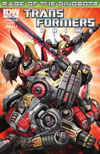 Transformers News: Transformers Prime: Rage of the Dinobots #1 Preview