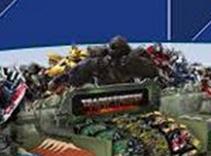 Transformers News: Our first Small and Blurry Photo of Rise of the Beasts Optimus Primal and Other Characters