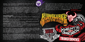 Transformers News: SDCC 2014 exclusive Transformers 30th Anniversary Tour Edition Booklet Images
