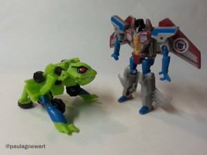 Transformers News: Video Reviews of Transformers Robots in Disguise Combiner Force Legion Starscream and Springload