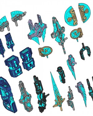 Transformers News: We Now Have an Explanation for why Legacy Blitzwing Comes with those Energon Gauntlets