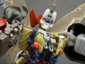 Transformers News: New Galleries: Beast Wars II X-3 Tripledacus with DJ, Gimlet and Motorarm