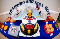 Transformers News: Trans'4'mers Birthday Party Motiff
