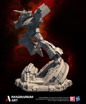 Transformers News: Final Render for Imaginarium Art G1 Transformers Jazz, plus Prowl Bust Sculpt