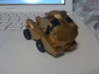 Transformers News: EZ Collection Optimus Prime Gold Version Images