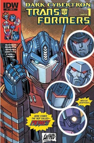 Transformers News: Virginia Comicon Convention Exclusive Transformers: Dark Cybertron #1 Cover by Rob Liefeld