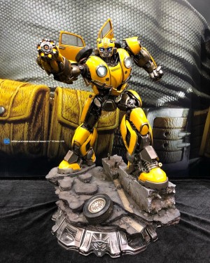 Transformers News: Prime 1 Studio Transformers Bumblebee Movie Bumblebee Statue Revealed #SHCC2018