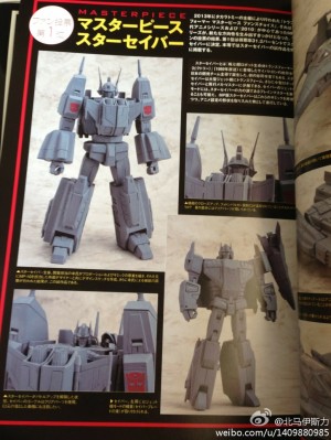 Transformers News: Takara Tomy Masterpiece Star Saber Additional Prototype Images