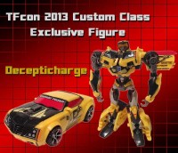 Transformers News: TFcon 2013 Custom Class Exclusive Decepticharge