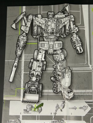Transformers News: High Resolution Images of Transformers Combiner Wars Devastator's Instructions