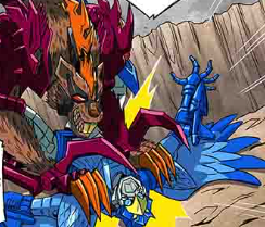 Transformers News: English Translation of the Dark Amber Leo Prime Comic