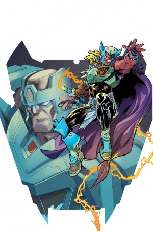 Transformers News: Retail Incentive Cover Variant for IDW Transformers vs Visionaries #1 by Cahill / Bennett