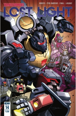 Transformers News: Three-Page Preview for IDW Transformers: Lost Light #14