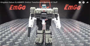 Transformers News: WFC Kingdom deluxe Slammer video review.