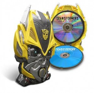 Transformers News: Walmart Age of Extinction Blu-Ray Preorders: Bumblebee Mask Packaging or Figurine Giftset