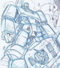 Transformers News: More Original Guido Guidi Comic Book Art Up for Auction