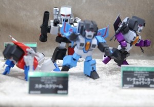 Transformers News: Transformers Kotobukiya D-Style Starscream, Thundercracker, & Skywarp