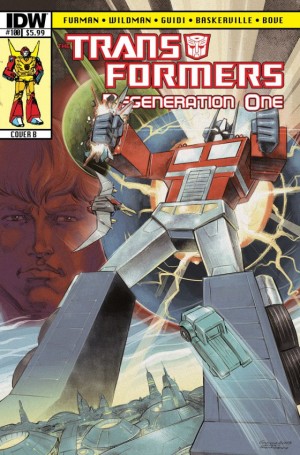 Transformers News: IDW Transformers: Regeneration One #100 Script (W)Raps