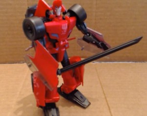 Transformers News: Video Review - Transformers Robots in Disguise Warrior Sideswipe