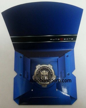 Transformers News: Takara Tomy Transformers Masterpiece MP-19 Smokescreen Packaging and Collectors' Coin Images