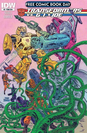 Transformers News: IDW Transformers vs. G.I. Joe #0 (FCBD) Review