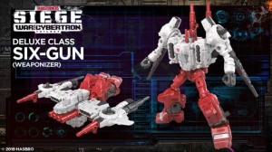 Transformers News: Transformers: SIEGE Deluxe Autobot Sixgun Video Review!