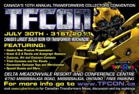 Transformers News: Event Schedule For TFcon 2011