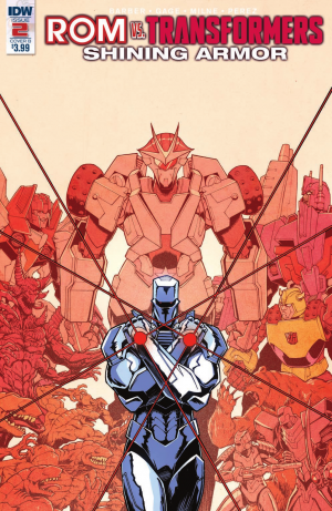 Transformers News: Review of IDW Rom Vs. Transformers: Shining Armor #2
