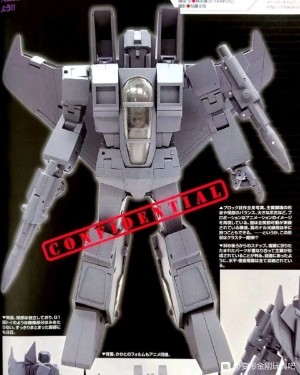 Transformers News: New Grey Prototype Images of Masterpiece Starscream Version 2.0