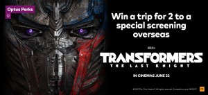 Transformers News: Optus Australia The Last Knight Competition