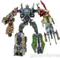 Transformers News: Transformers Fall of Cybertron Vortex, Blast Off, and Bruticus Fully Combined Toy Images