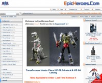 Transformers News: Special discount for Seibertronians at EpicHeroes.com