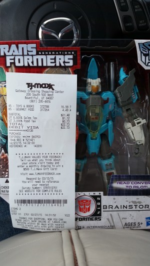 Transformers News: Generations Brainstorm Found at TJ Maxx