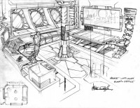 Transformers News: Transformers: MTMTE Concept Art from Alex Milne - Rung's Office and Swerve's Bar