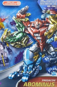 Transformers News: Official Images: Target Exclusive Transformers Prime Beast Hunters Abominus Gift Set
