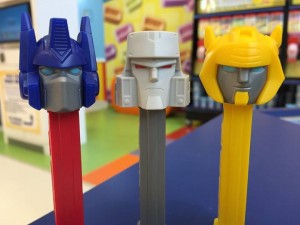 Transformers News: Transformers Pez Dispensers