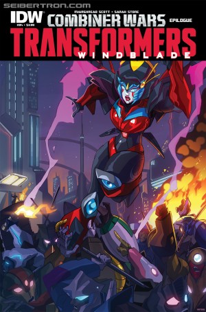 Transformers News: Sneak Peek - IDW Transformers: Windblade #4 iTunes Preview