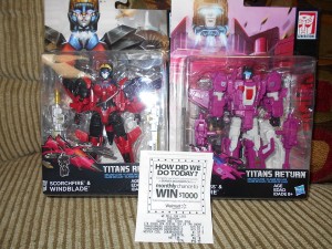 Transformers News: Transformers Titans Return Windblade and Misfire Found at Canadian Retail