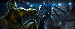 Transformers News: Bumblebee film concept art by Matt Tkocz, video on the sound production, VW Beetle on display