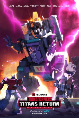 Transformers News: New Machinima Transformers Titans Return Poster featuring November 14th Premiere Date