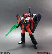 Transformers News: RF-002X Mach Red Limited Edition Kit at Renderform